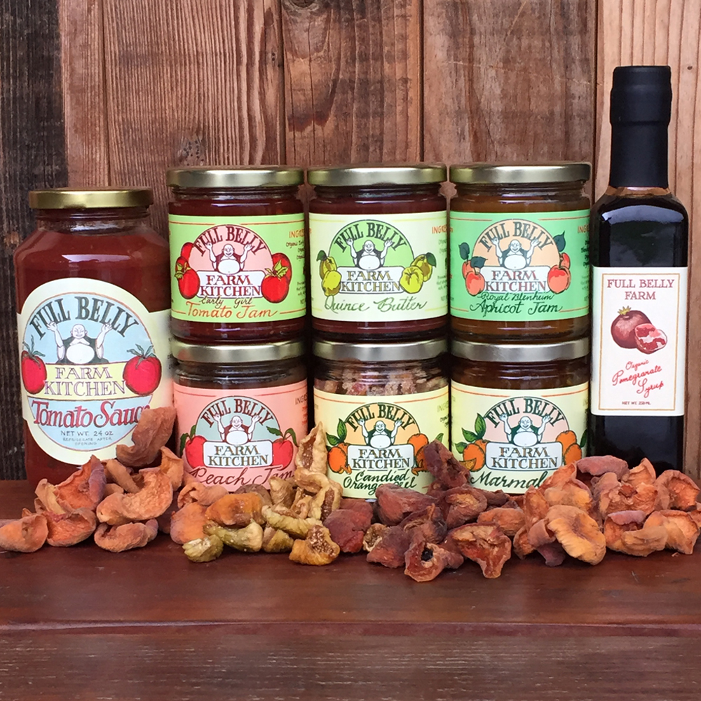 Full Belly Farm sauces, jams and syrups