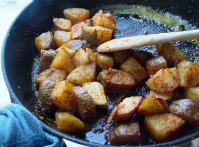 HERBED HOME FRIED POTATOES